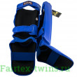 Защита голени Twins SGL10 blue M