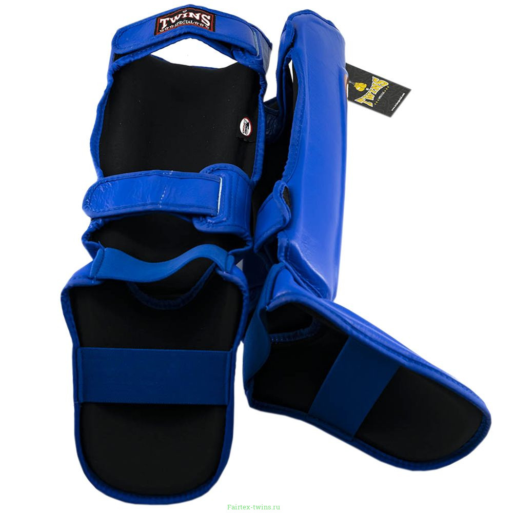 Защита голени Twins SGL10 blue XL