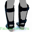 Защита голени Twins SGL10 black L