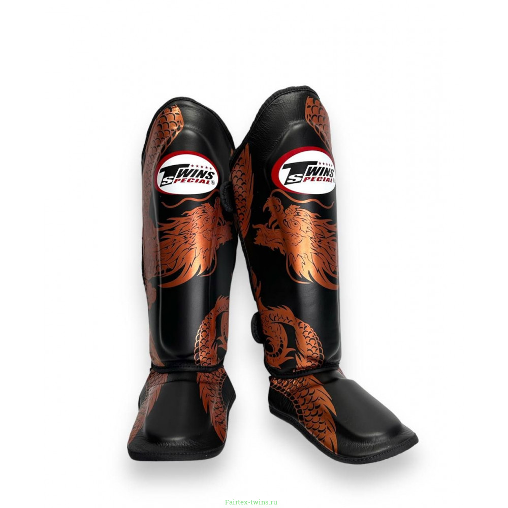 Защита голени Twins Special FSGL10-49 black brown - L