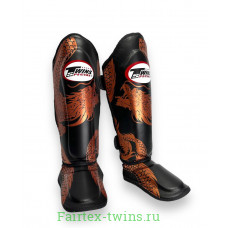 Защита голени Twins Special FSGL10-49 black brown - L