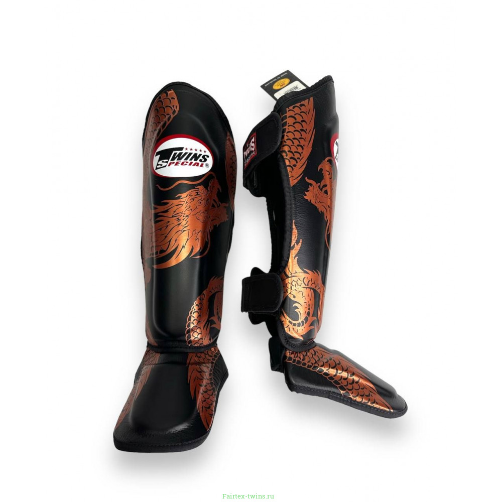 Защита голени Twins Special FSGL10-49 black brown - M