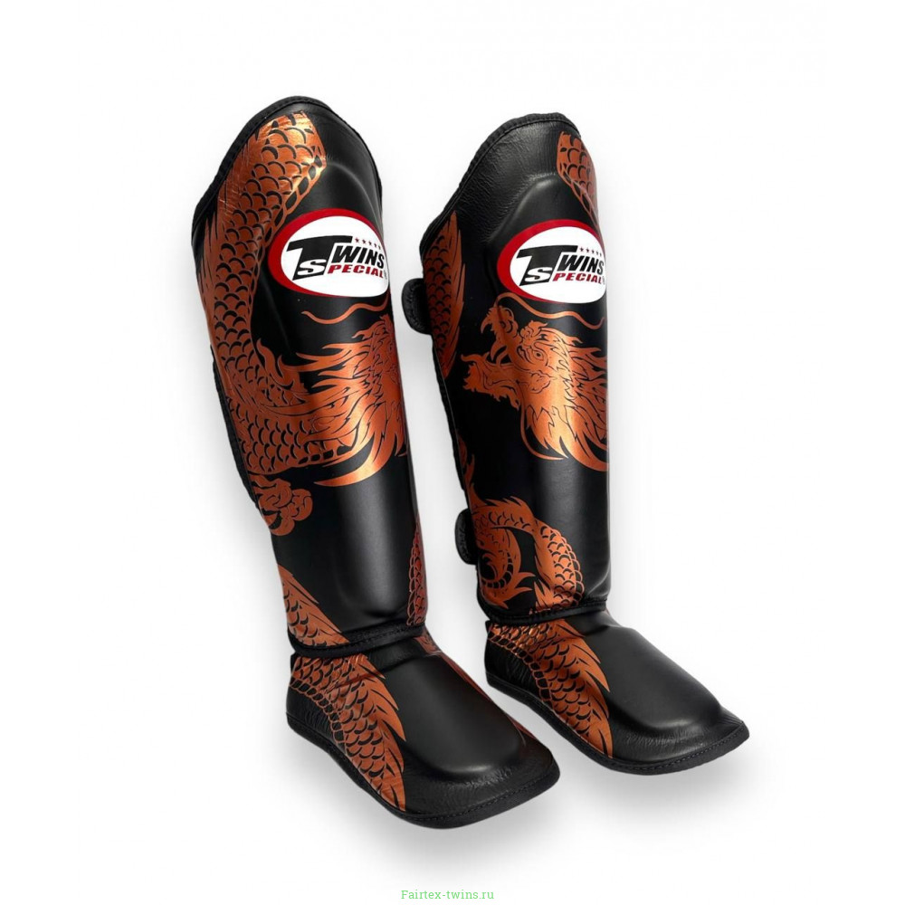 Защита голени Twins Special FSGL10-49 black brown - S