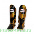 Защита голени Twins Special FSGL10-49 black gold - L
