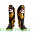 Защита голени Twins Special FSGL10-49 black gold - L