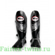 Защита голени Twins Special FSGL10-49 black silver - L
