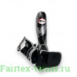Защита голени Twins Special FSGL10-49 black silver - M