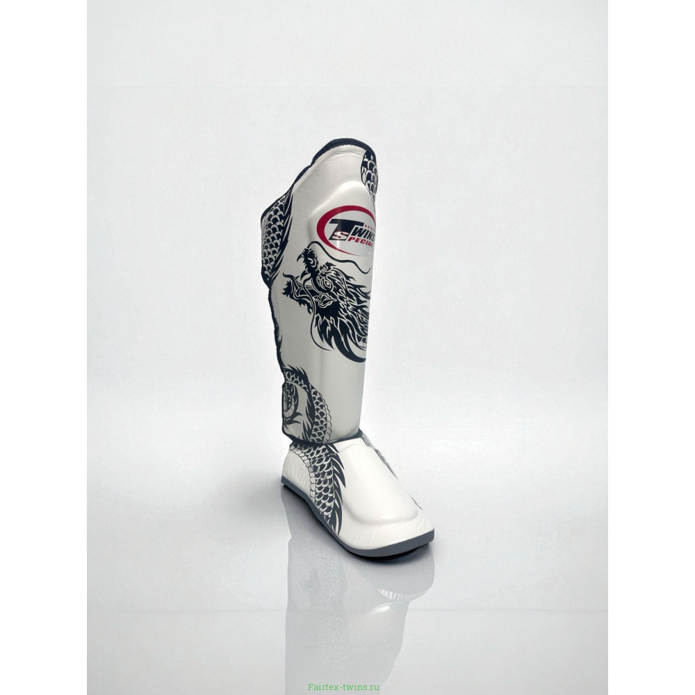 Защита голени Twins Special FSGL10-49 white black - L