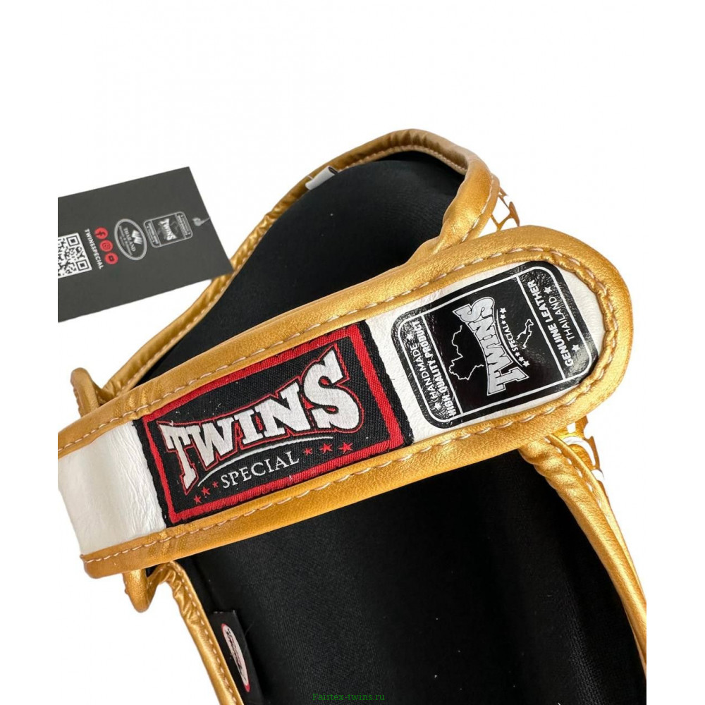 Защита голени Twins Special FSGL10-49 white gold - S