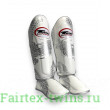 Защита голени Twins Special FSGL10-49 white silver - M