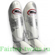 Защита голени Twins Special FSGL10-49 white silver - XL