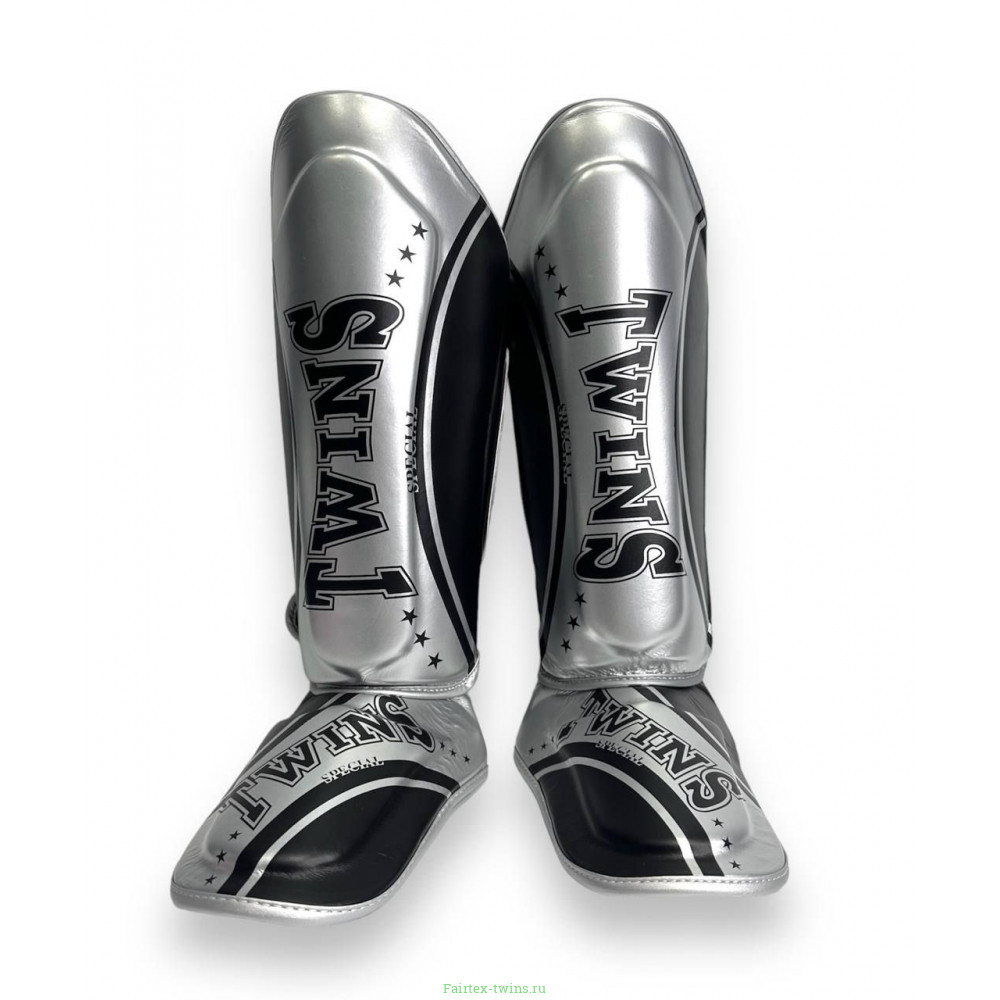Защита голени Twins Special FSGL10-TW4 black silver L