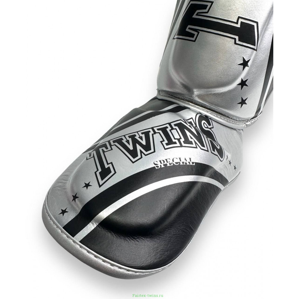 Защита голени Twins Special FSGL10-TW4 black silver L