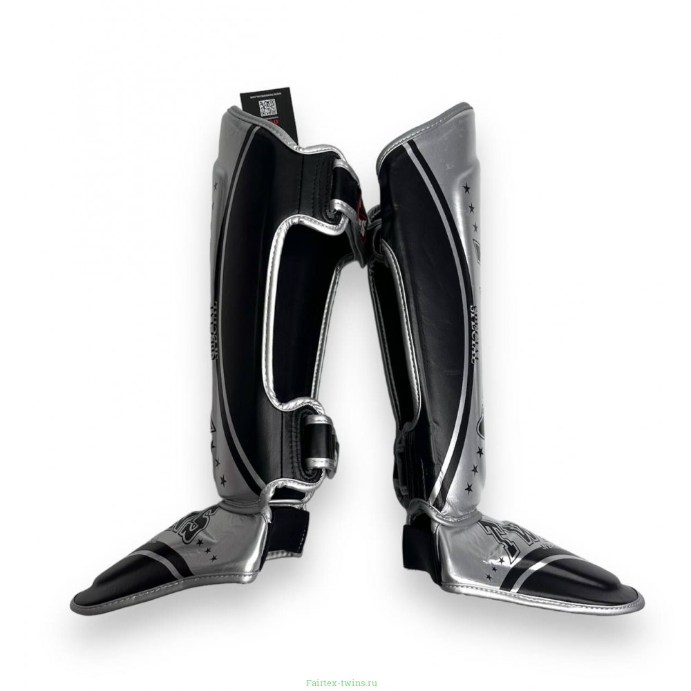 Защита голени Twins Special FSGL10-TW4 black silver L