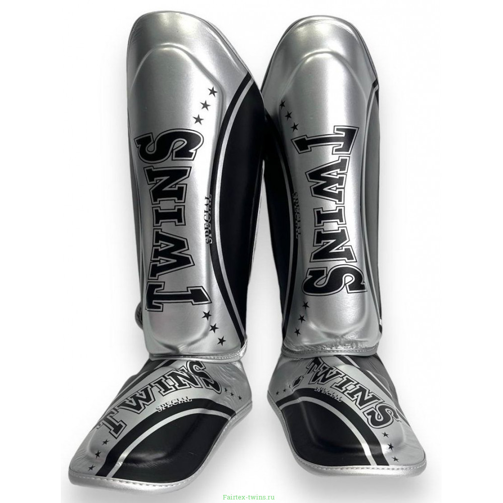 Защита голени Twins Special FSGL10-TW4 black silver L