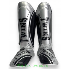 Защита голени Twins Special FSGL10-TW4 black silver L