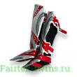 Защита голени Twins Special FSGL10-TW5 white red L