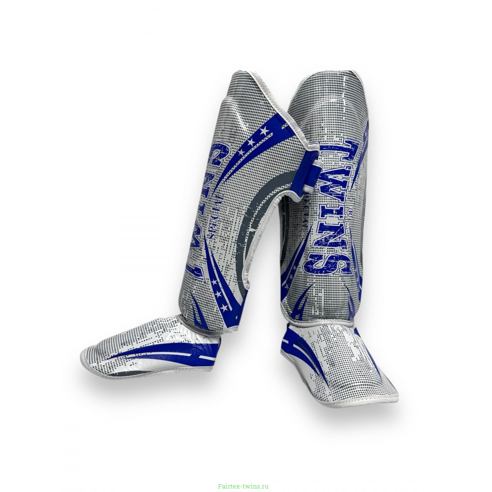 Защита голени Twins Special FSGL10-TW5 white blue L