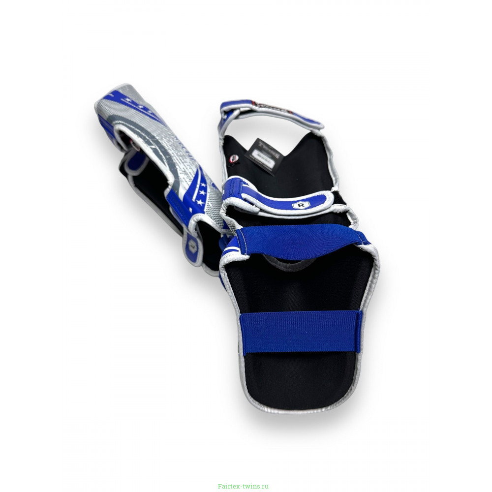 Защита голени Twins Special FSGL10-TW5 white blue M