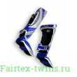 Защита голени Twins Special FSGL10-TW5 white blue XL