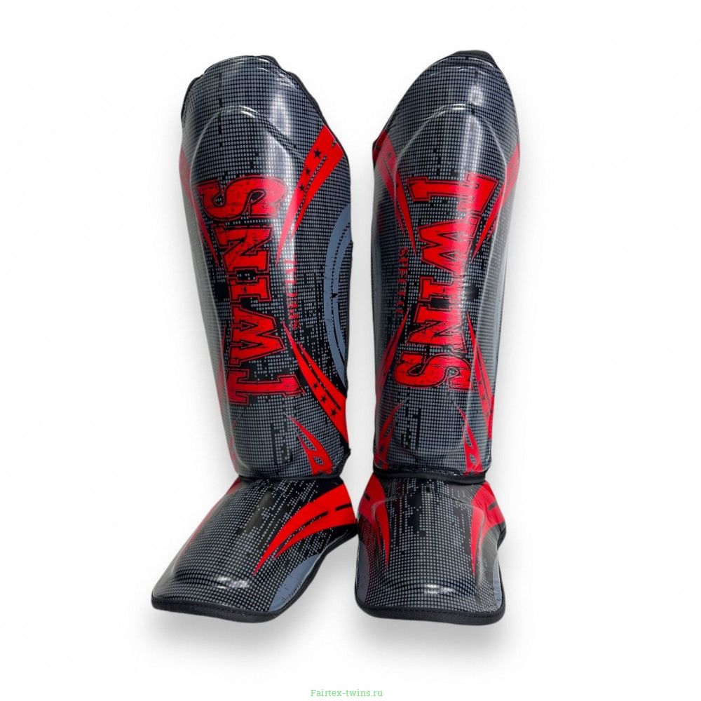 Защита голени Twins Special FSGL10-TW5 black red M