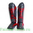 Защита голени Twins Special FSGL10-TW5 black red XL