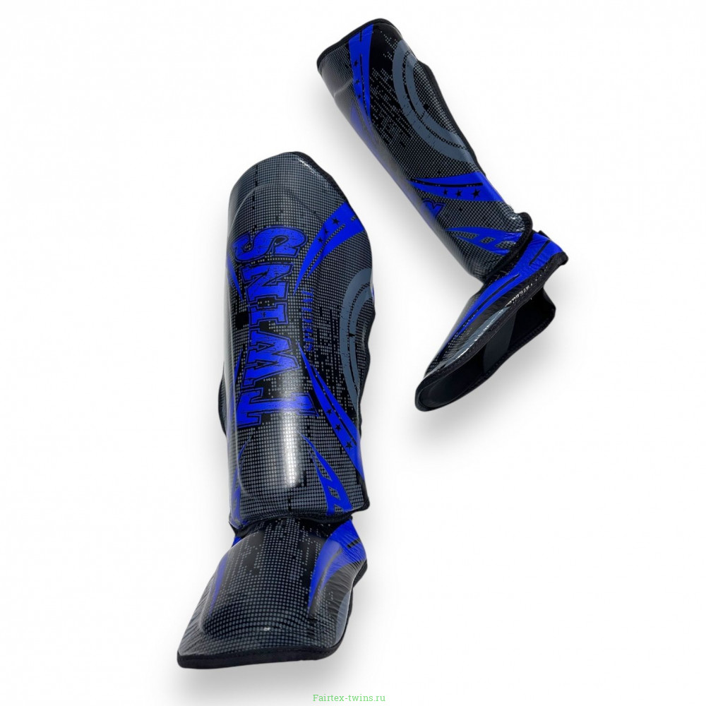 Защита голени Twins Special FSGL10-TW5 black blue XL
