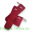Мягкие щитки Blegend red/free size