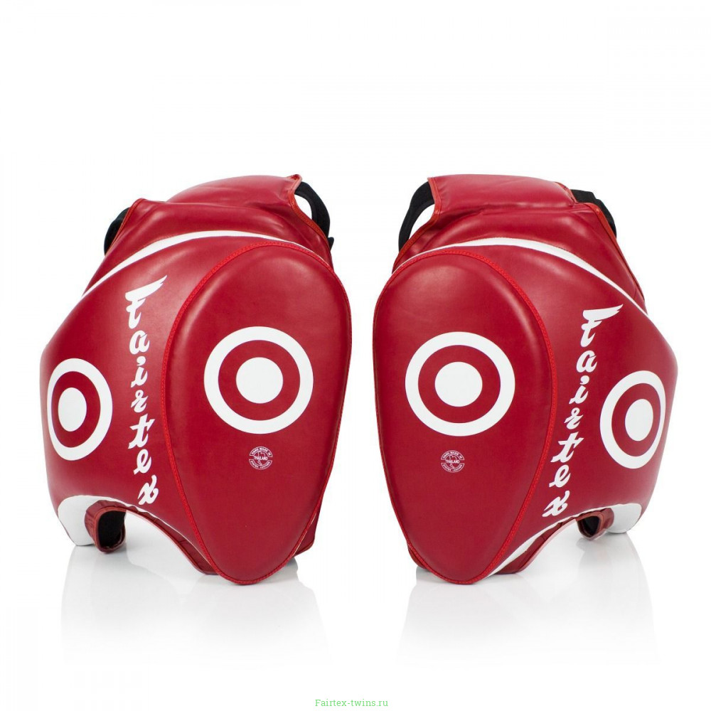 Тренеские накладки Fairtex TP3 red