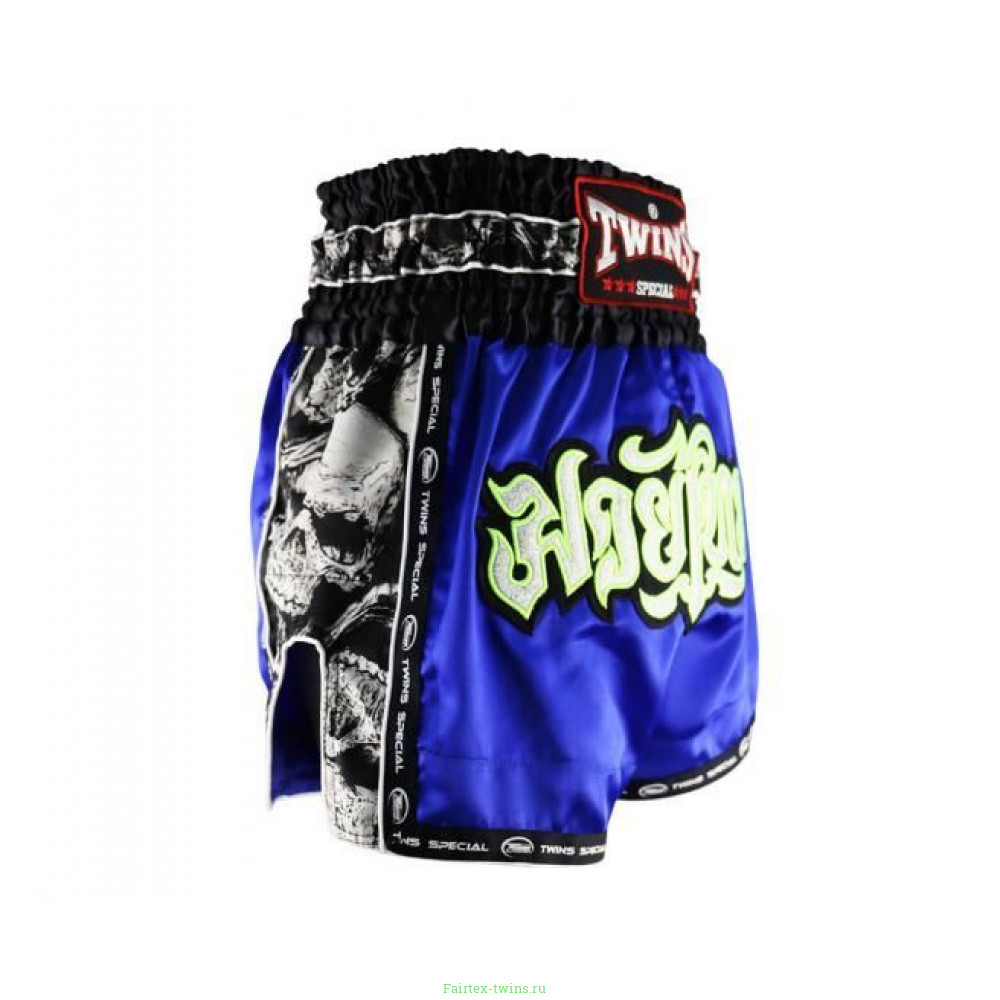 Шорты для бокса Twins Special TBS skull blue L