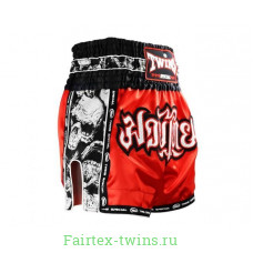 Шорты для бокса Twins Special TBS skull red L