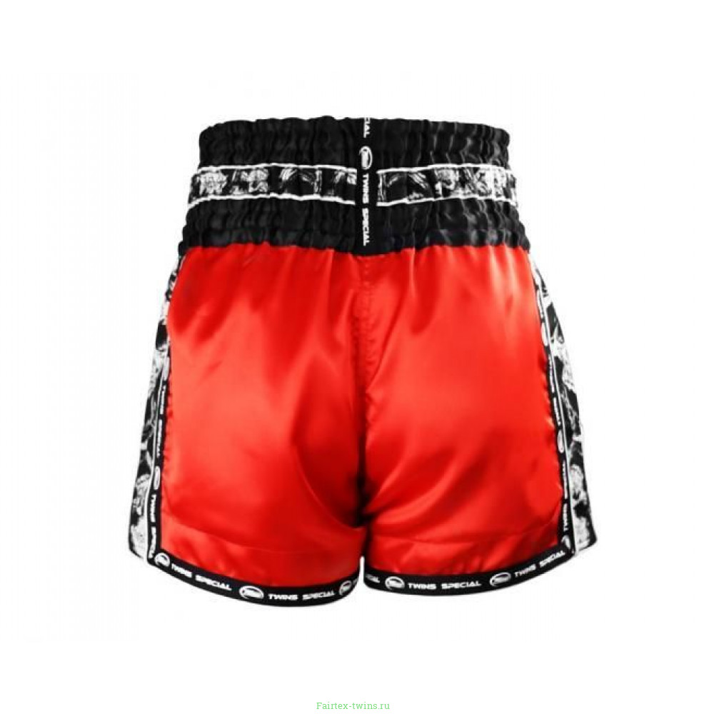 Шорты для бокса Twins Special TBS skull red M