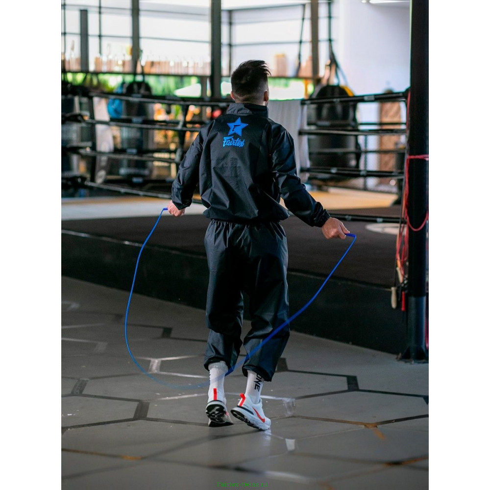 Костюм сауна Fairtex VS3 black blue L