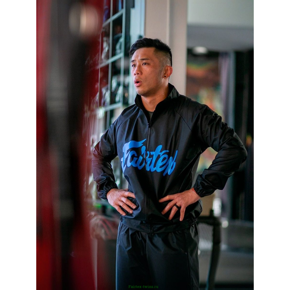 Костюм сауна Fairtex VS3 black blue L