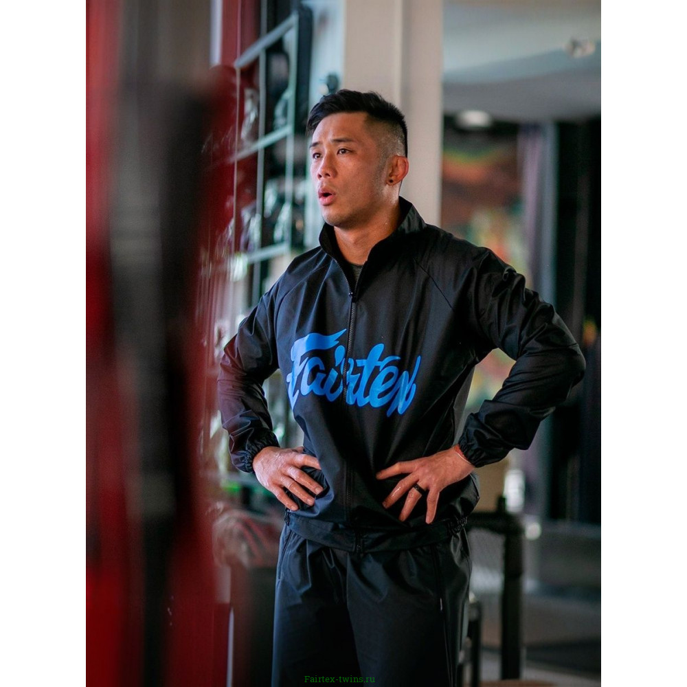Костюм сауна Fairtex VS3 black blue M