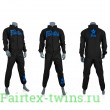 Костюм сауна Fairtex VS3 black blue XL