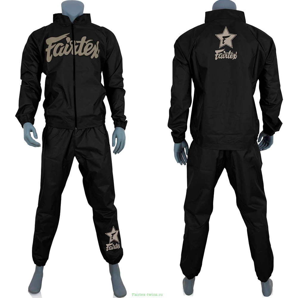 Костюм сауна Fairtex VS3 black brown L