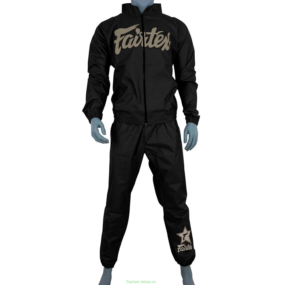 Костюм сауна Fairtex VS3 black brown S