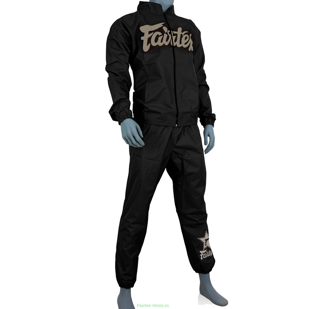 Костюм сауна Fairtex VS3 black brown S