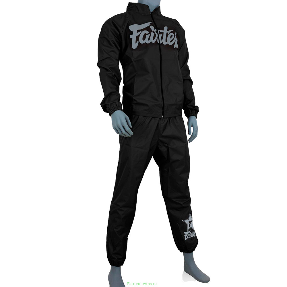 Костюм сауна Fairtex VS3 black gray L