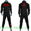 Костюм сауна Fairtex VS3 black red M