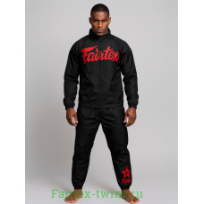Костюм сауна Fairtex VS3 black red XL