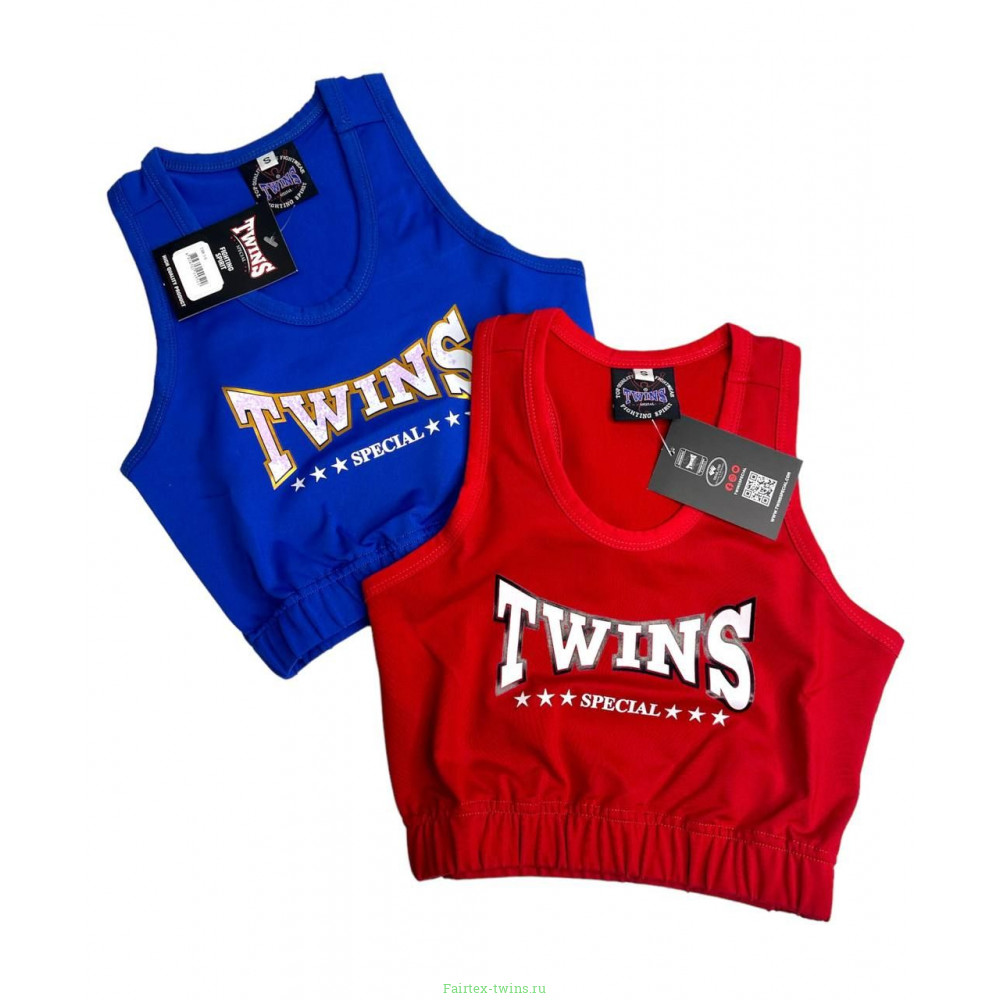 Женский Топ для тайского бокса Twins Special TSB-3 red S