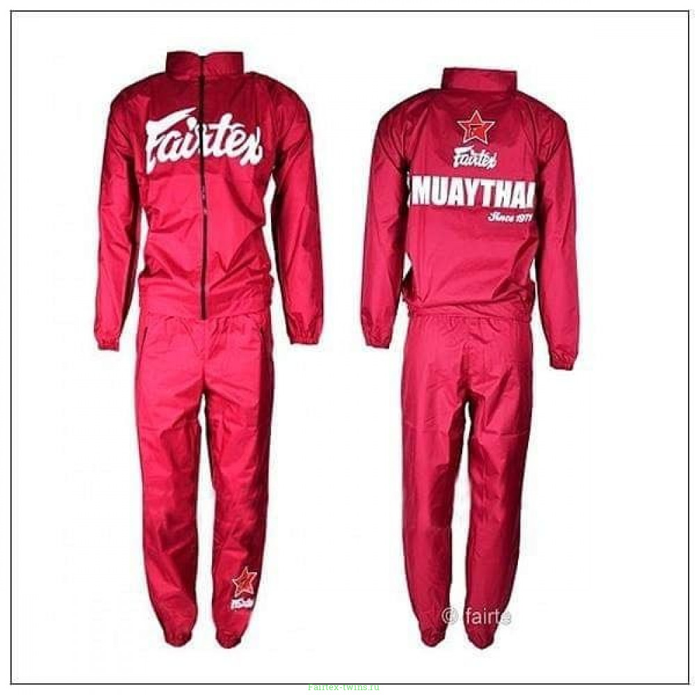 Костюм сауна Fairtex VS2 red S