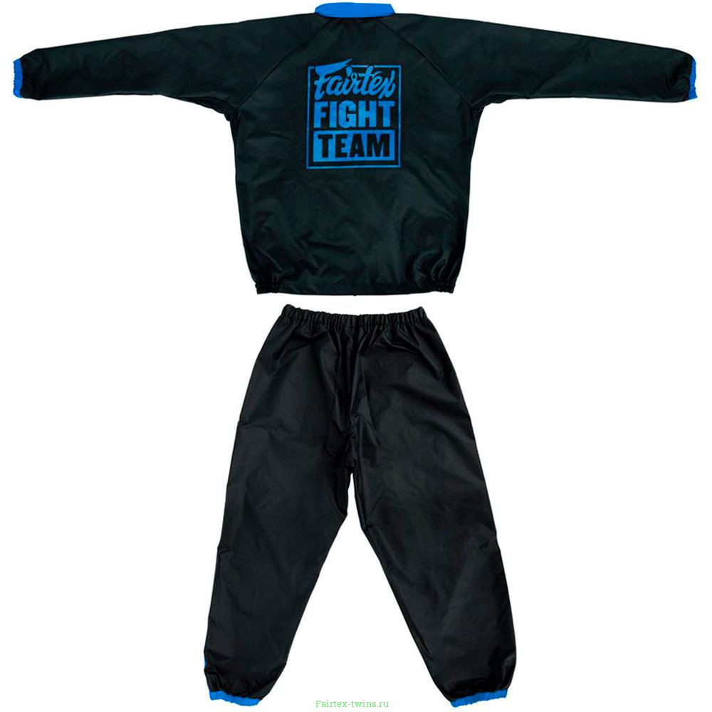 Костюм сауна Fairtex VS4 black blue L