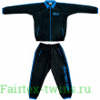 Костюм сауна Fairtex VS4 black blue S