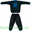Костюм сауна Fairtex VS4 black blue XL