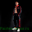 Костюм сауна Fairtex VS4 black red S