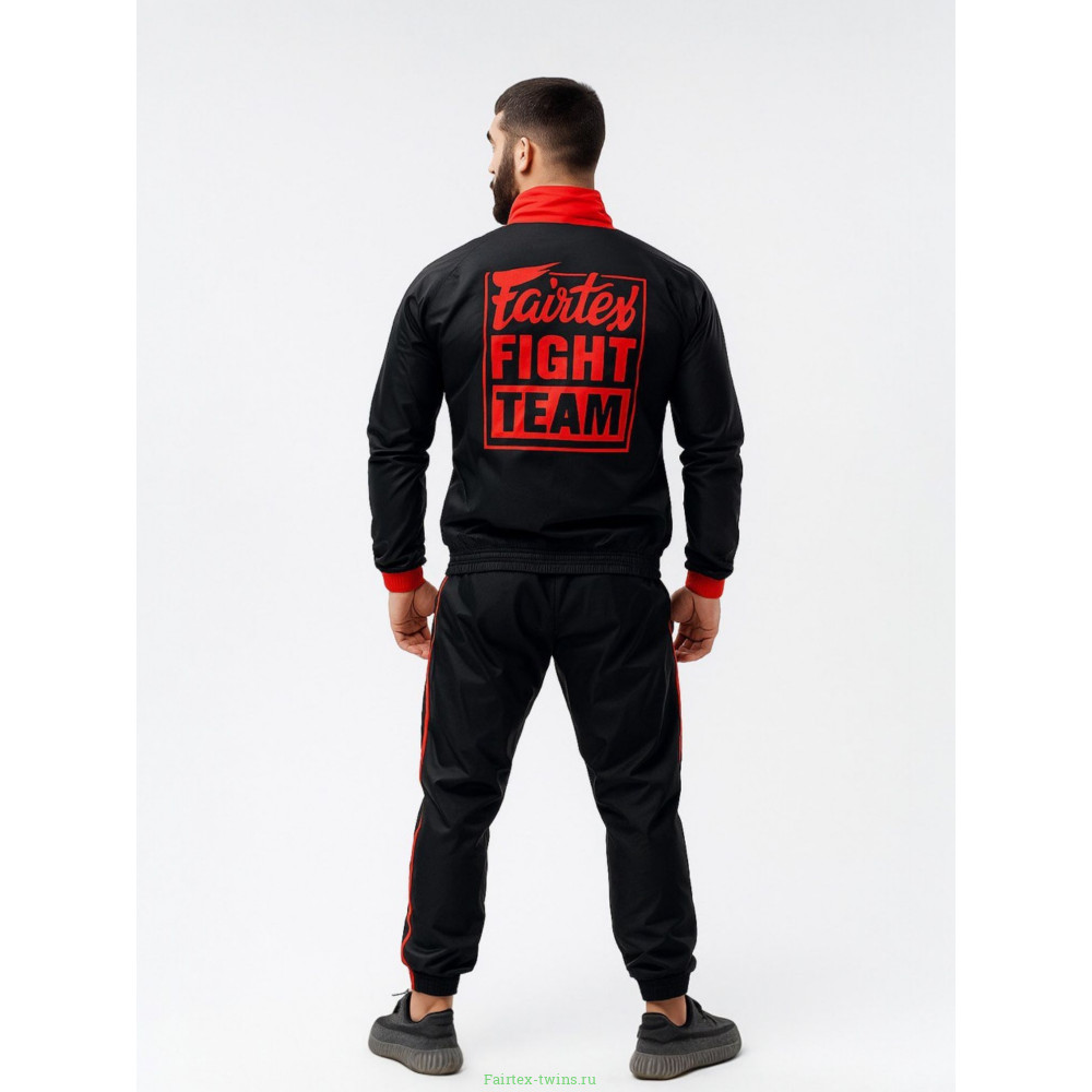 Костюм сауна Fairtex VS4 black red XL