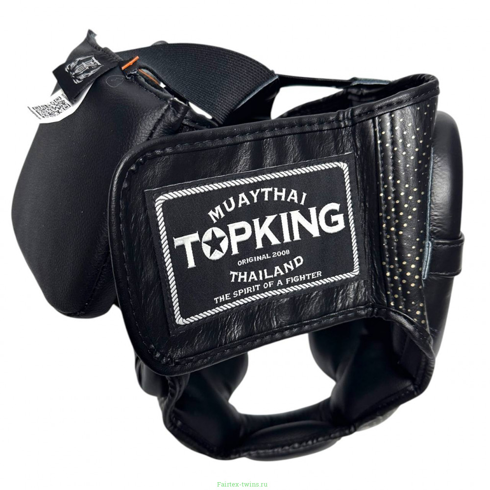 Боксерский шлем Top King Kanok black M